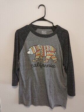 California Bear Jersey Quarter Sleeve
